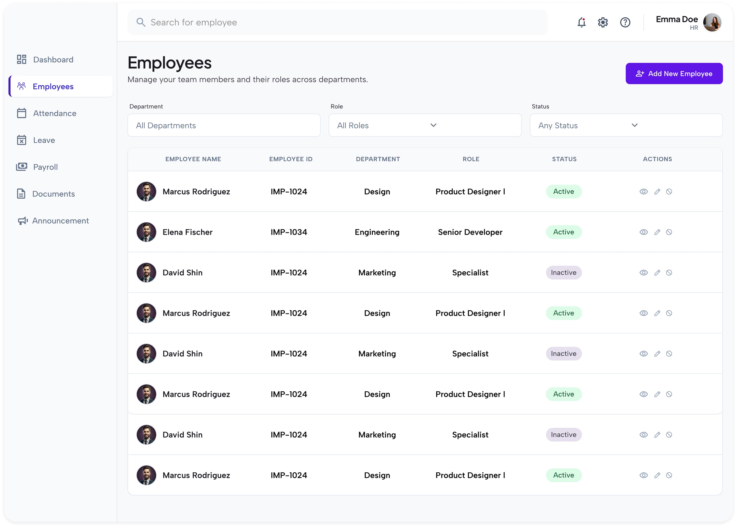 Manage Employees With Ease